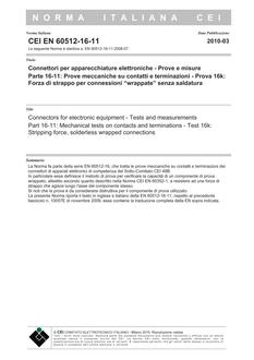 CEI EN 60512-16-11