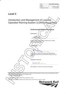 NR NR/L3/MTC/SE0206 ISSUE 1