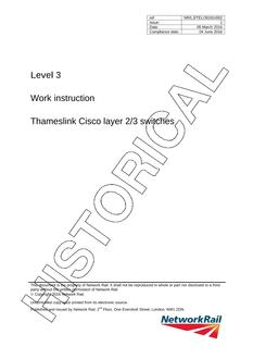 NR NR/L3/TEL/30181/002 ISSUE 1