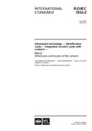 ISO/IEC 7816-2:1999