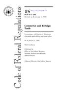 CFR 15CFR 0-299