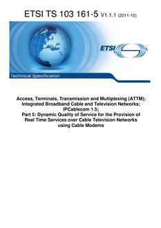 ETSI TS 103 161-5