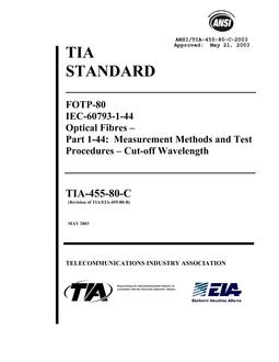 TIA ANSI/TIA-455-80-C
