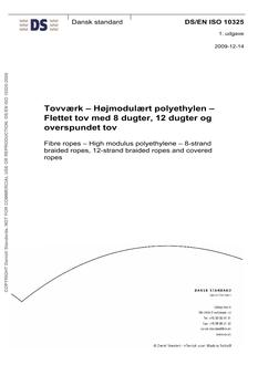 DANSK DS/EN ISO 10325