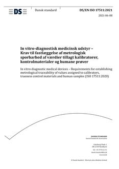 DANSK DS/EN ISO 17511