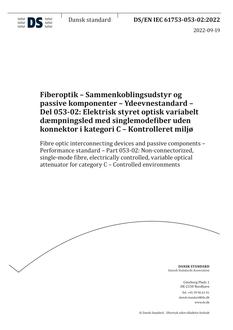 DANSK DS/EN IEC 61753-053-02