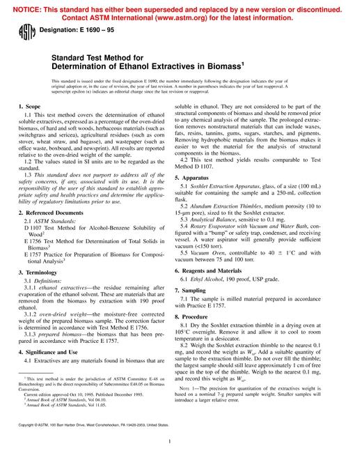 ASTM E1690-95