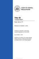 CFR 49CFR 100-177