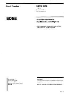DANSK DS/ISO 8678