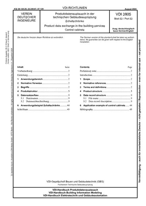 VDI VDI 3805 BLATT 53