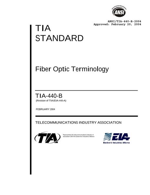 TIA ANSI/TIA-440-B