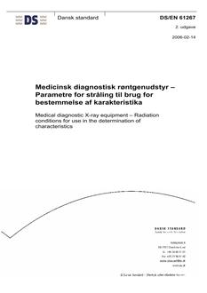 DANSK DS/EN 61267