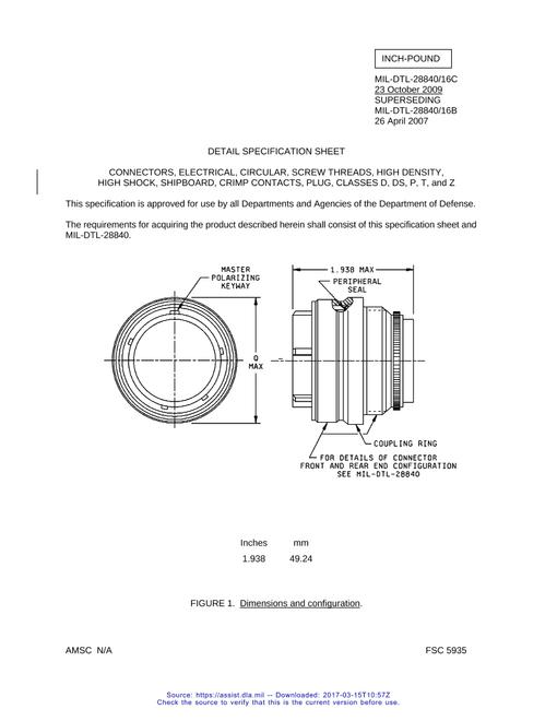 MIL MIL-DTL-28840/16C