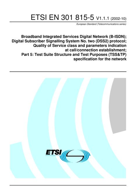 ETSI EN 301 815-5