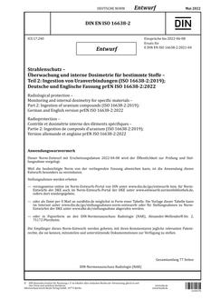 DIN EN ISO 16638-2 - DRAFT