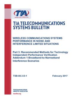 TIA TSB-88.3-D-1