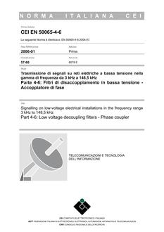 CEI EN 50065-4-6