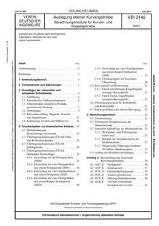 VDI VDI 2142 BLATT 2