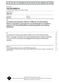 CEI EN 60603-4