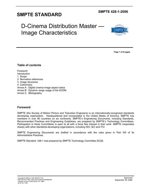 SMPTE ST 428-1