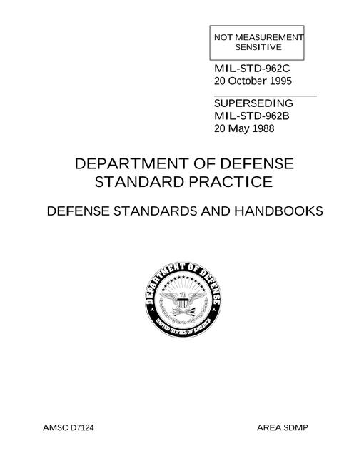 MIL MIL-STD-962C