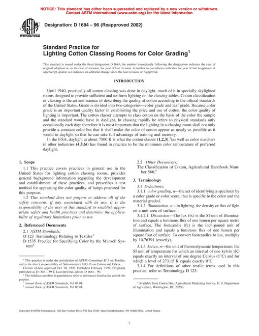 ASTM D1684-96(2002)