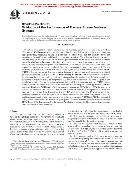 ASTM D3764-06