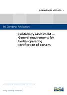 BS EN ISO/IEC 17024:2012