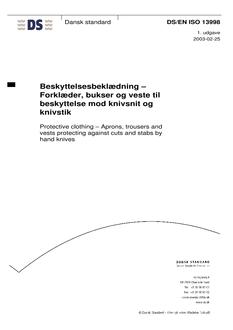 DANSK DS/EN ISO 13998