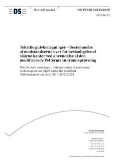 DANSK DS/EN ISO 10833