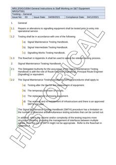 NR NR/L3/SIG/10064/GI/T001 ISSUE 3