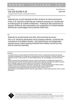 CEI EN 61249-4-19