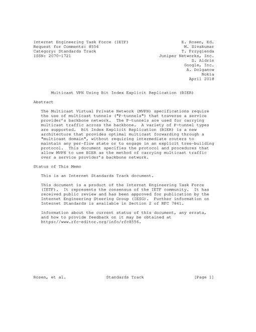 IETF RFC 8556