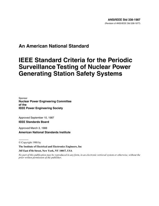IEEE 338-1987