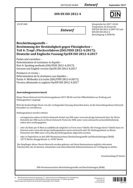 DIN EN ISO 2812-4 - DRAFT