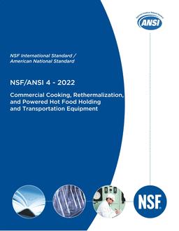 NSF/ANSI 4-2022