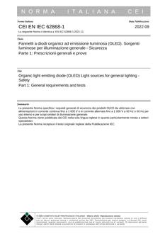 CEI EN IEC 62868-1