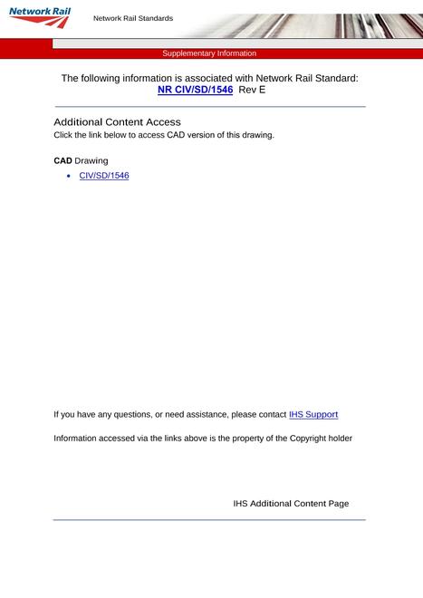 NR NR/CIV/SD/1546 ISSUE E
