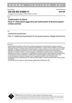 CEI EN IEC 61869-11