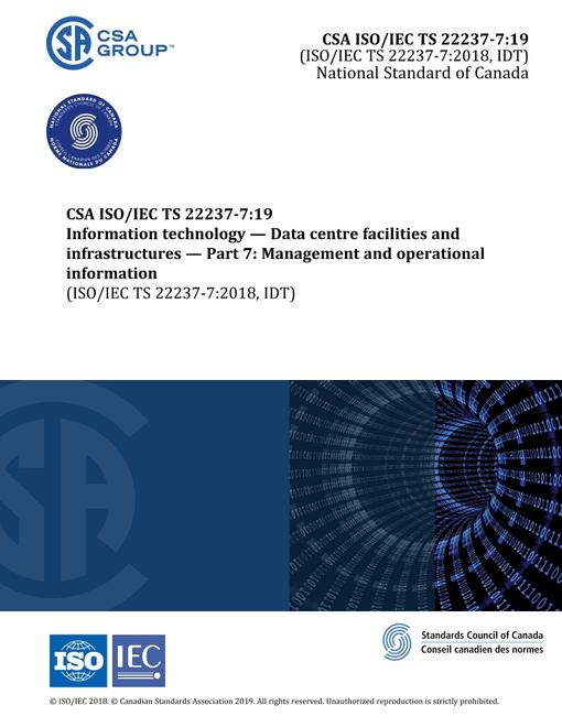 CAN/CSA-ISO/IEC TS 22237-7:19