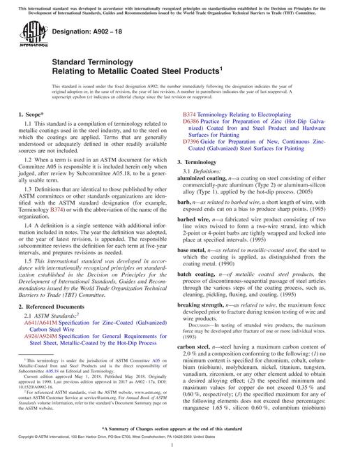 ASTM A902-18
