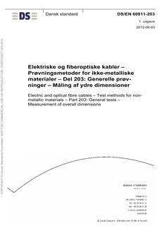 DANSK DS/EN 60811-203