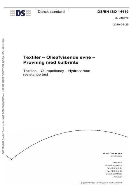DANSK DS/EN ISO 14419