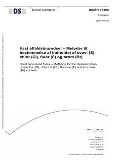 DANSK DS/EN 15408