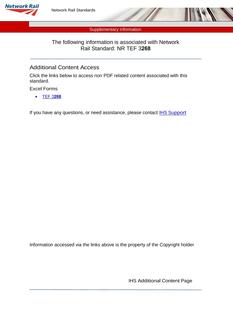 NR TEF 3268 ISSUE 1