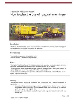 NR TWI 3G084 ISSUE 1