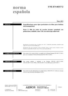 AENOR UNE-EN 60317-2