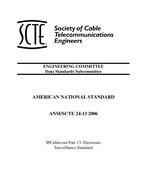 SCTE 24-13 2006