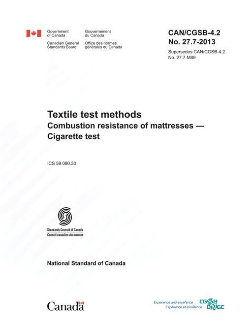 CAN/CGSB 4.2 No. 27.7-2013