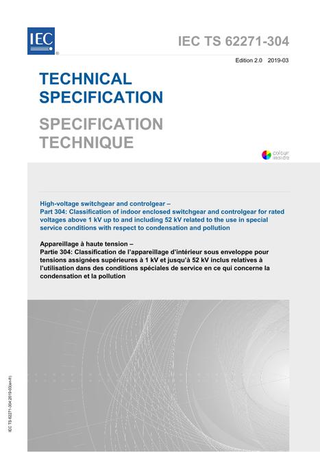 IEC/TS 62271-304 Ed. 2.0 b:2019